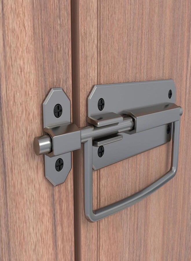 Boniry Door Lock/Latch- Premium Door Locks for Main Door - High Security Main Door Latch for Home and Office - Durable and Reliable Door Latch for Enhanced Safety (Satin Black) - Image 1